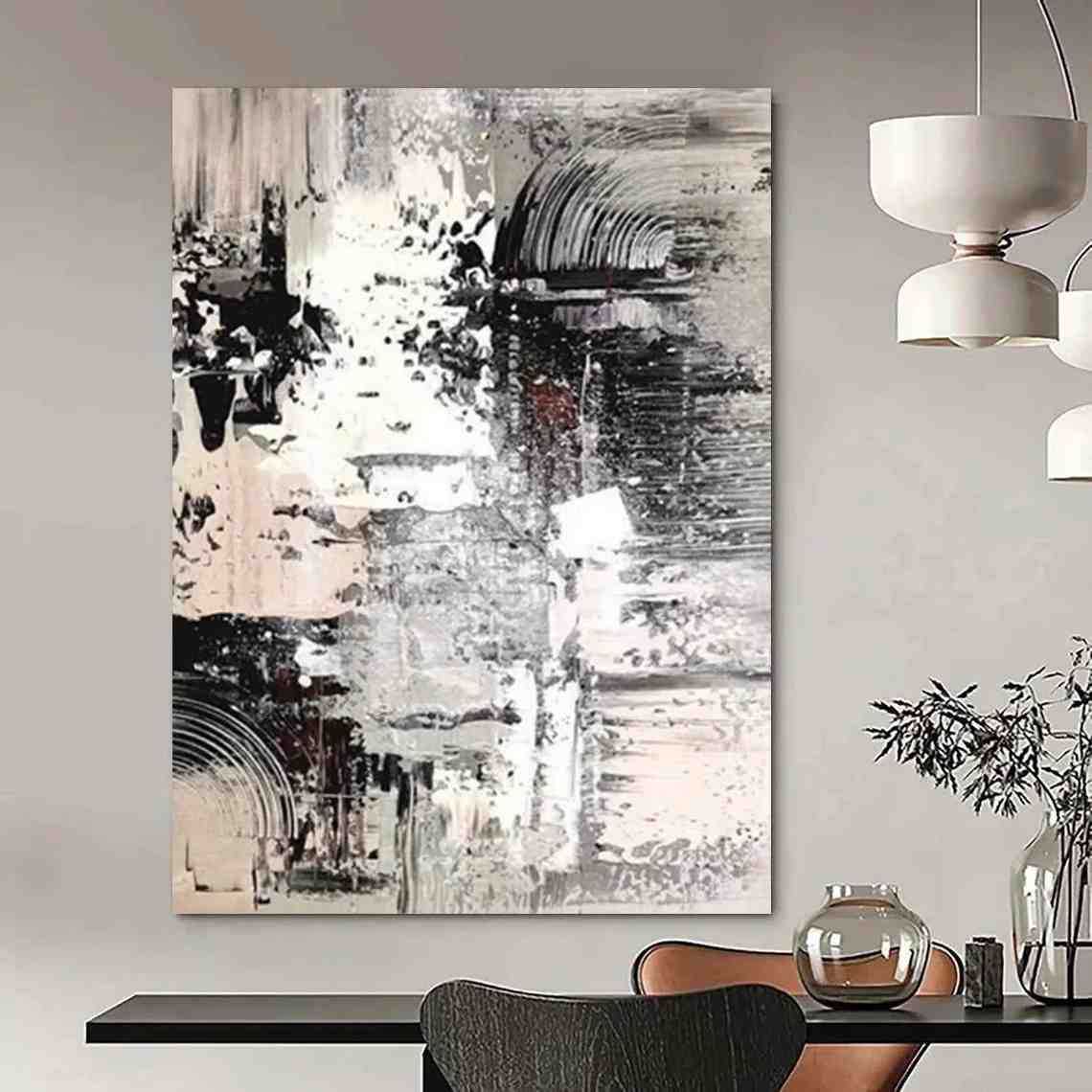 Urban_City_Black_Gray_White_Artwork_JN2MU wall art